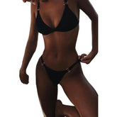 2025 New Women Swimsuit Sexy Swimwear Female Bikini Set Push Up Thong Bather Bathing Suit Brazilian Swimming Suits Summer Beach